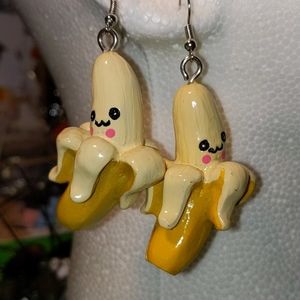 Cute Banana Earrings
